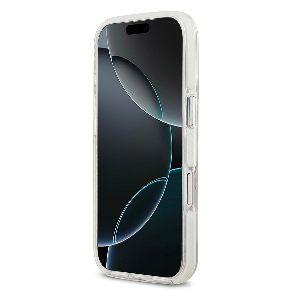 Apple iPhone 17 Pro Kılıf Lacoste Orjinal Lisanslı M-safe Şarj Özellikli İkonik Timsah Logolu Buzlu Kapak - 14