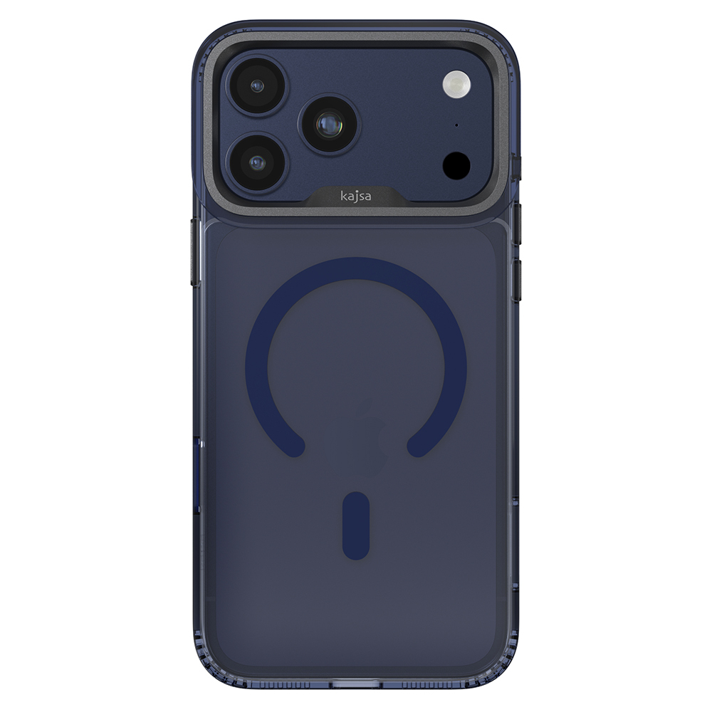 Apple iPhone 17 Pro Kılıf M-safe Şarj Özellikli Airbag Tasarımlı O-Ring Şeffaf Kajsa Trans Shield Serisi Kapak - 3