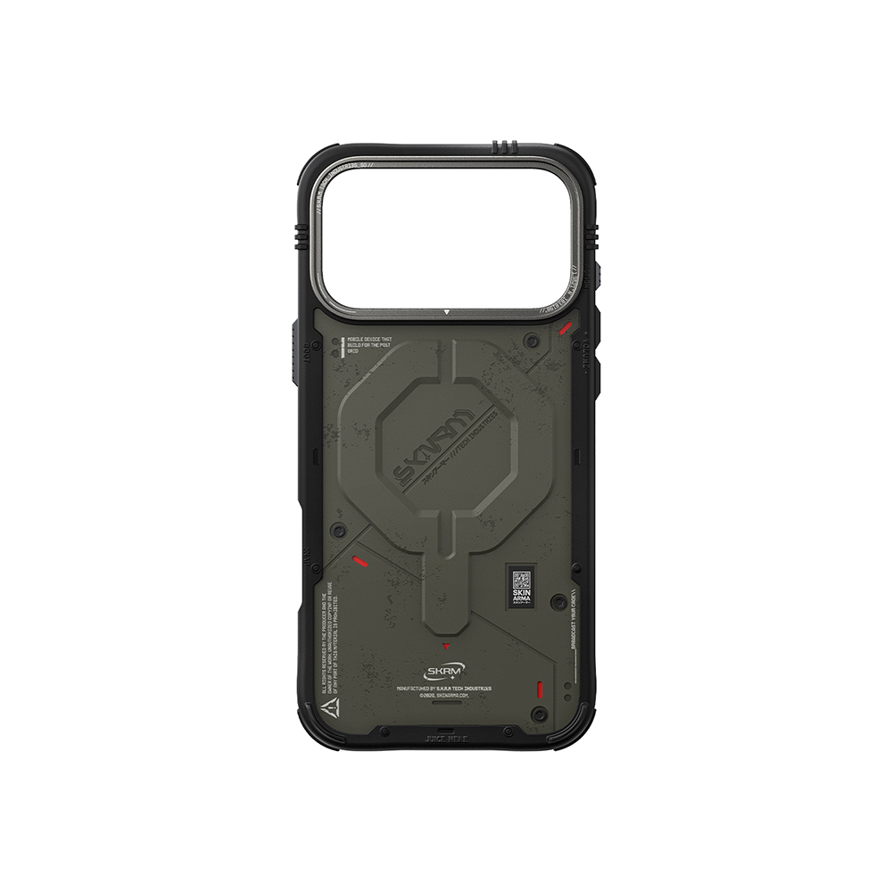 Apple iPhone 17 Pro Kılıf M-Safe Şarj Özellikli Airbag Tasarımlı Skinarma Vigor Kapak - 8