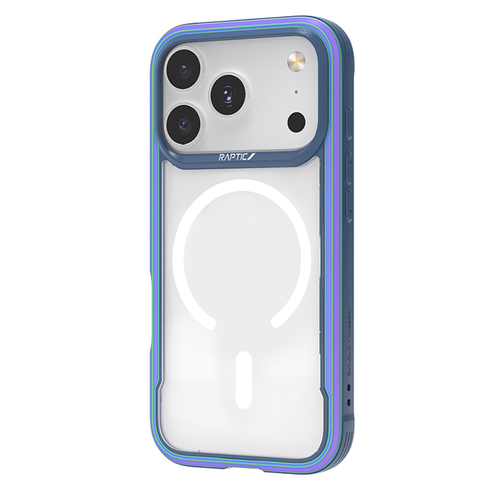 Apple iPhone 17 Pro Kılıf M-safe Şarj Özellikli Airbagli Raptic Shield Serisi Şeffaf Arka Yüzey Kapak - 8