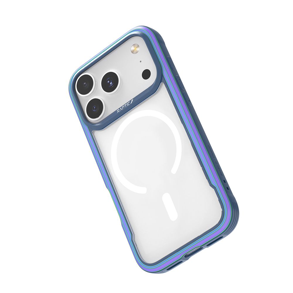 Apple iPhone 17 Pro Kılıf M-safe Şarj Özellikli Airbagli Raptic Shield Serisi Şeffaf Arka Yüzey Kapak - 10