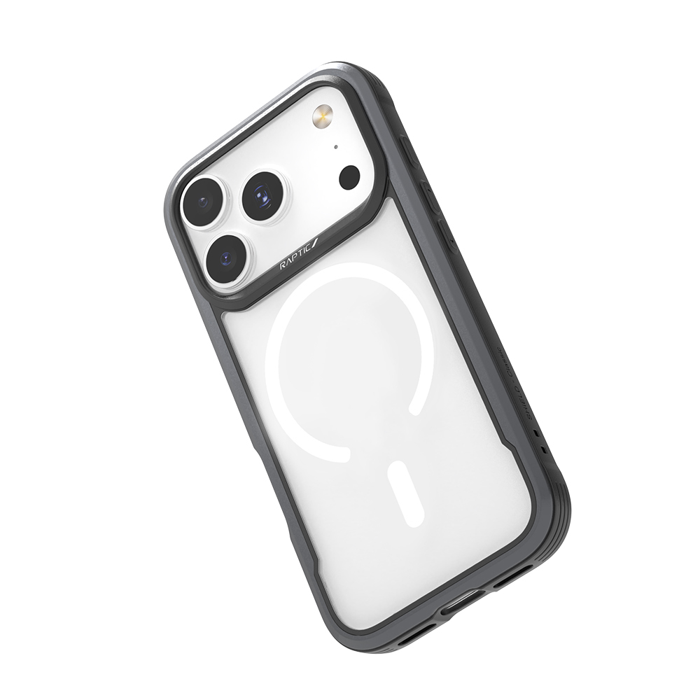 Apple iPhone 17 Pro Kılıf M-safe Şarj Özellikli Airbagli Raptic Shield Serisi Şeffaf Arka Yüzey Kapak - 11
