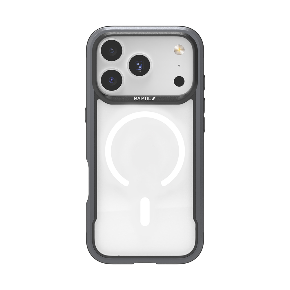 Apple iPhone 17 Pro Kılıf M-safe Şarj Özellikli Airbagli Raptic Shield Serisi Şeffaf Arka Yüzey Kapak - 3