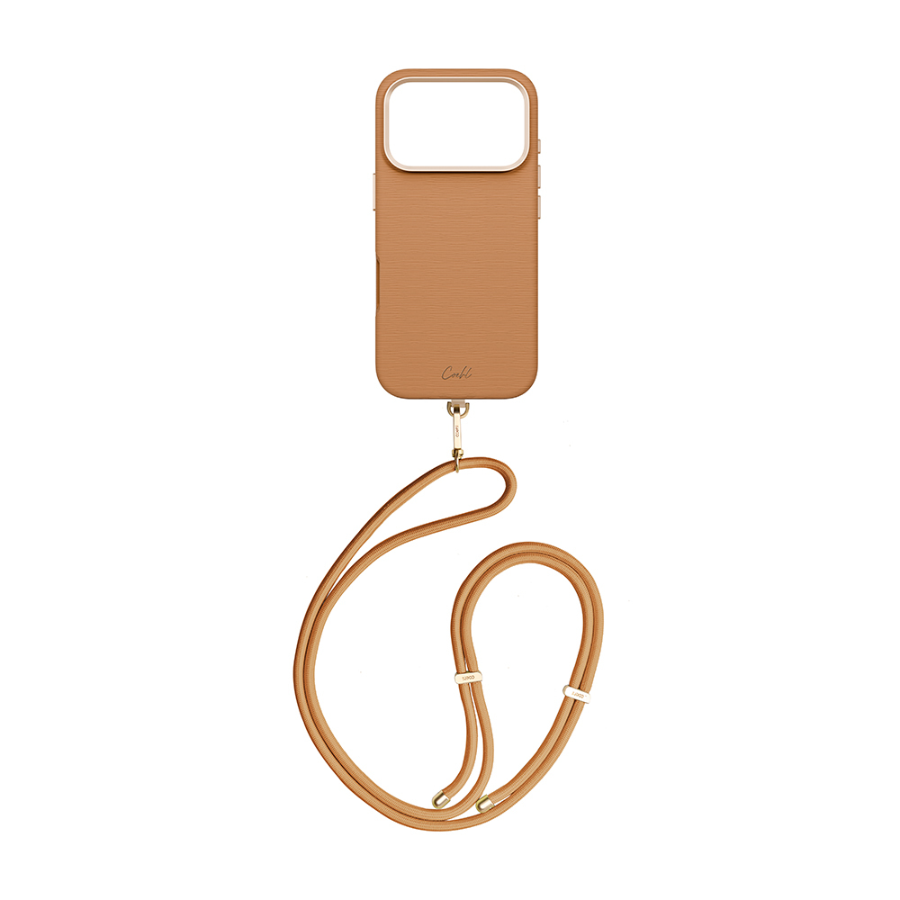 Apple iPhone 17 Pro Kılıf M-safe Şarj Özellikli Askı İpli Coehl Mirelle Kapak - 8