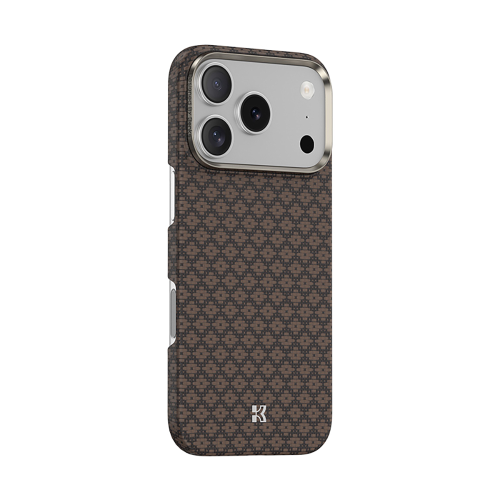 Apple iPhone 17 Pro Kılıf M-Safe Şarj Özellikli Benks ArmorAir ArmorGrid Serisi Kevlar Kapak - 10