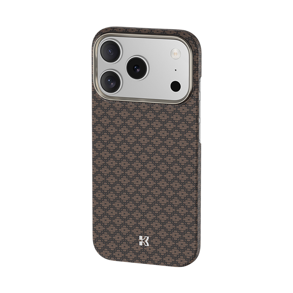 Apple iPhone 17 Pro Kılıf M-Safe Şarj Özellikli Benks ArmorAir ArmorGrid Serisi Kevlar Kapak - 8