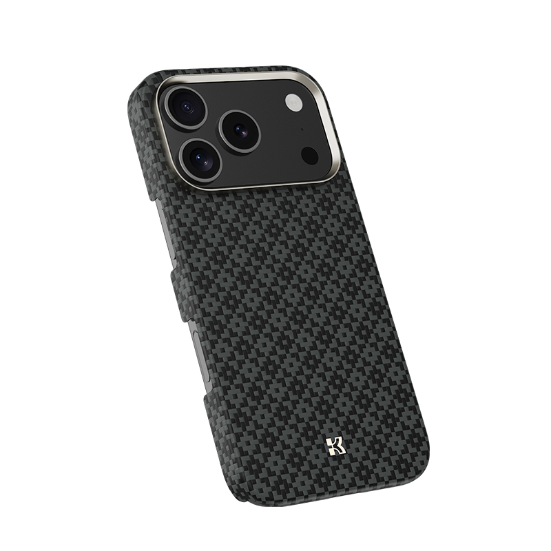 Apple iPhone 17 Pro Kılıf M-Safe Şarj Özellikli Benks ArmorAir ArmorGrid Serisi Kevlar Kapak - 6