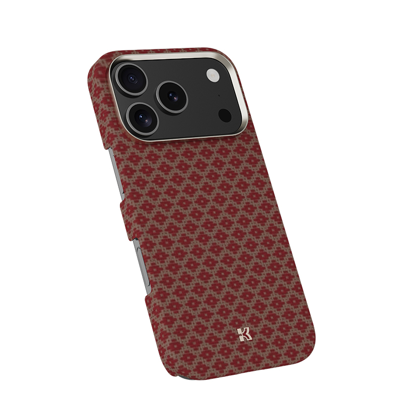 Apple iPhone 17 Pro Kılıf M-Safe Şarj Özellikli Benks ArmorAir ArmorGrid Serisi Kevlar Kapak - 14
