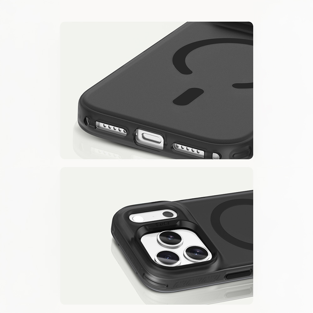 Apple iPhone 17 Pro Kılıf M-Safe Şarj Özellikli Benks C-Magnet Lucid Armor Kapak - 15