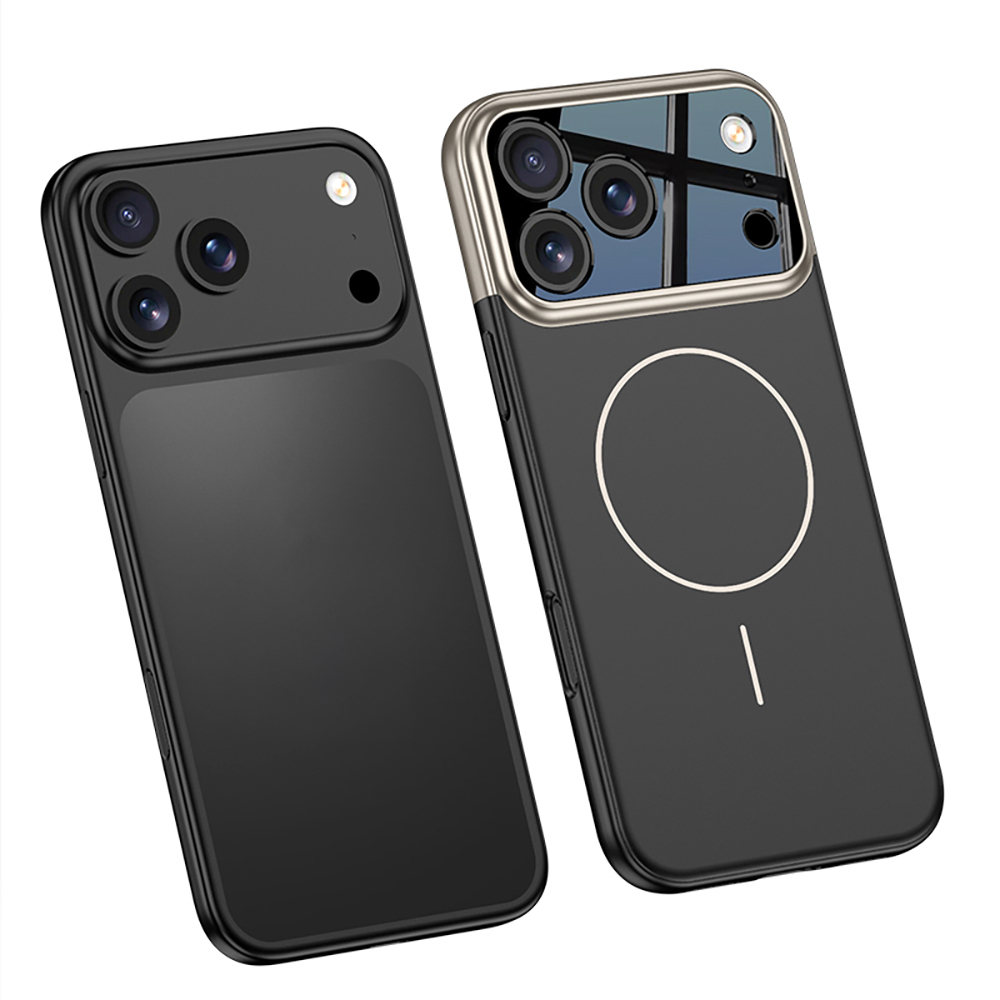 Apple iPhone 17 Pro Kılıf M-safe Şarj Özellikli Çift Parçalı Zore Napoli Kapak - 10