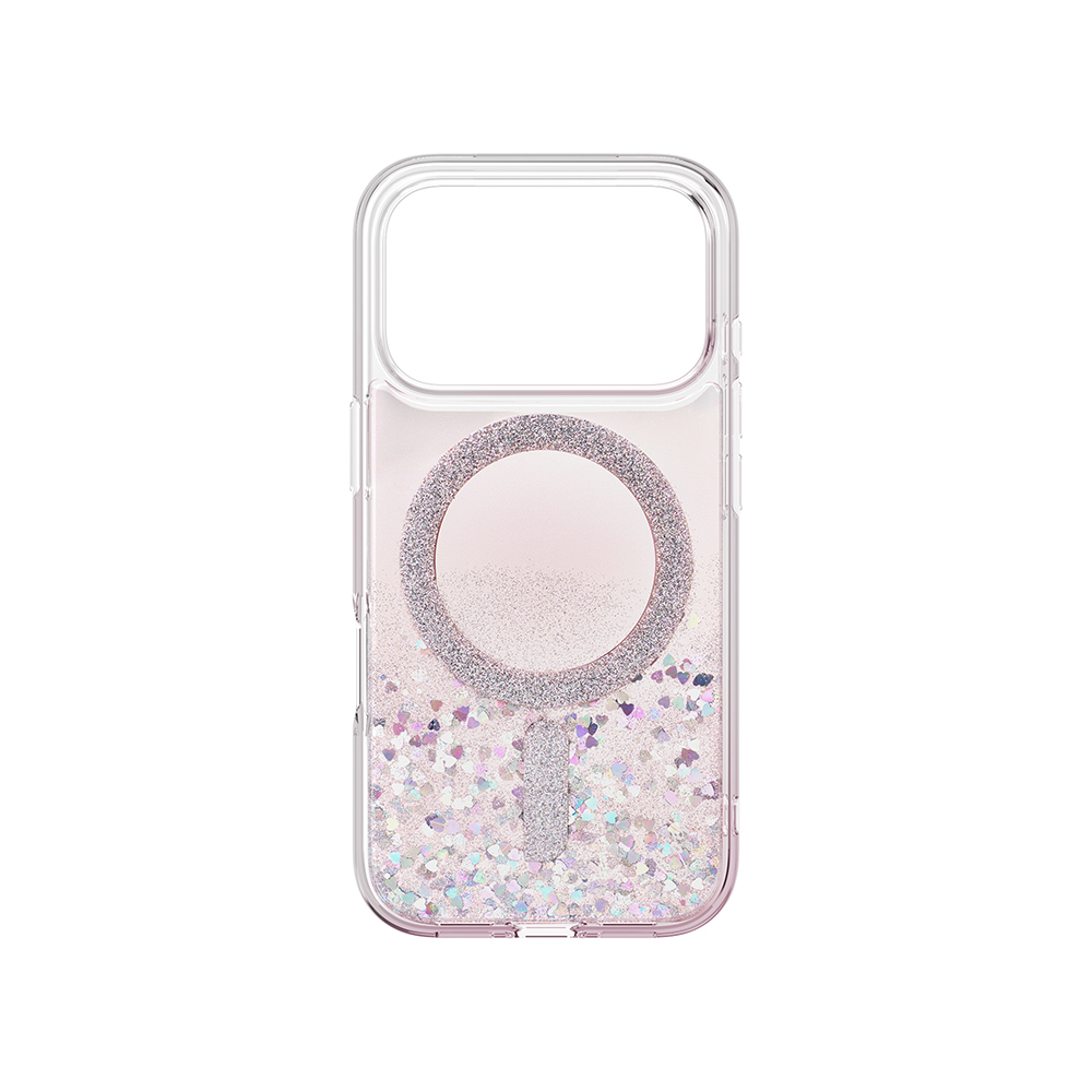 Apple iPhone 17 Pro Kılıf M-safe Şarj Özellikli Parlak Halkalı Coehl Solea Kapak - 3