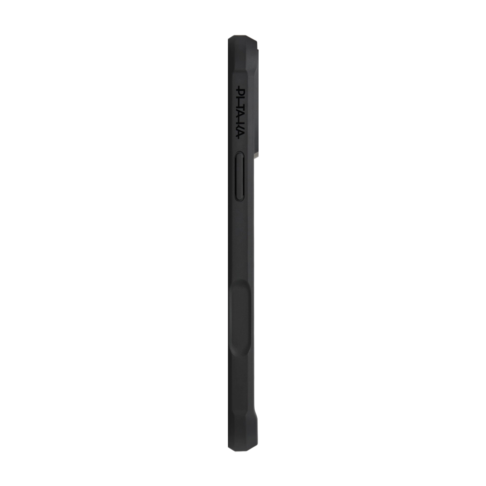 Apple iPhone 17 Pro Kılıf M-safe Şarj Özellikli Pitaka Aramid Pro Guard Serisi Black-Gray Kapak - 6