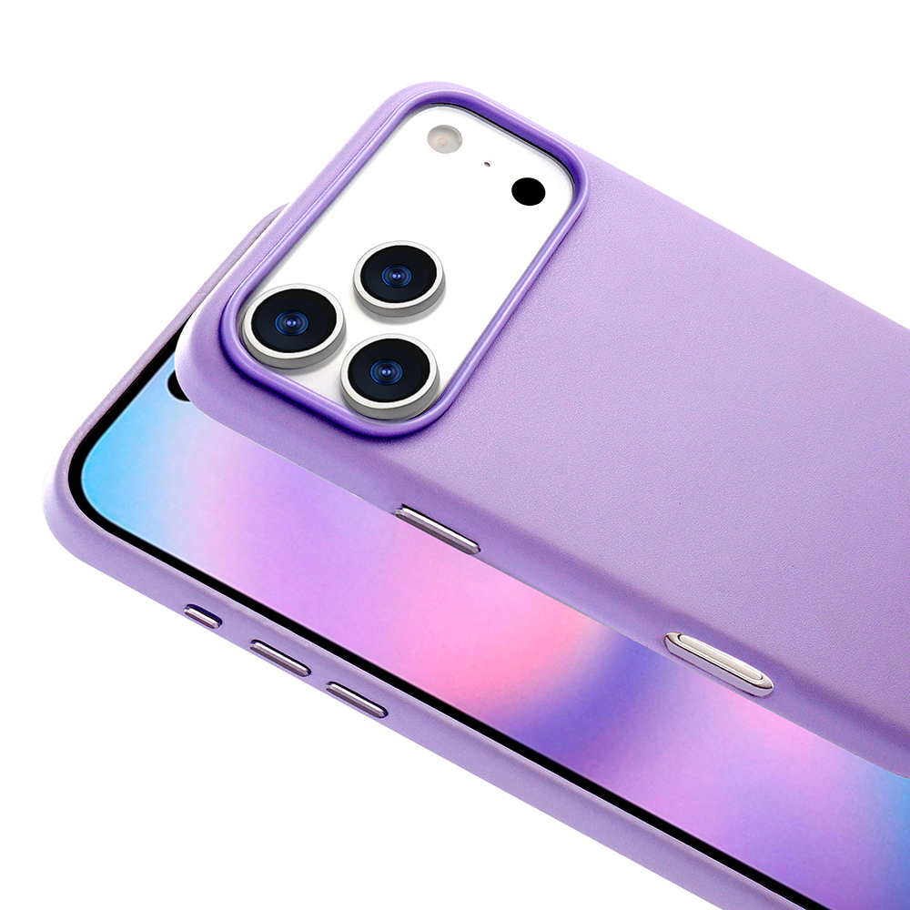 Apple iPhone 17 Pro Kılıf M-safe Şarj Özellikli PU Deri Görünümlü Zore Kupra Kapak - 15