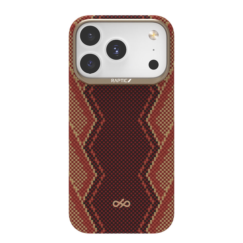Apple iPhone 17 Pro Kılıf M-safe Şarj Özellikli Raptic Aramid Skin Bionic Serisi Kapak - 2
