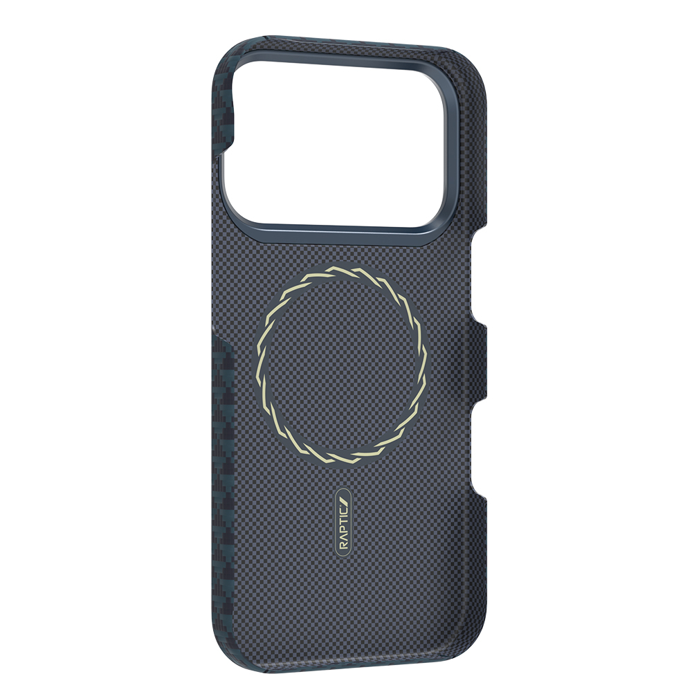 Apple iPhone 17 Pro Kılıf M-safe Şarj Özellikli Raptic Aramid Skin Origin Serisi Kapak - 9