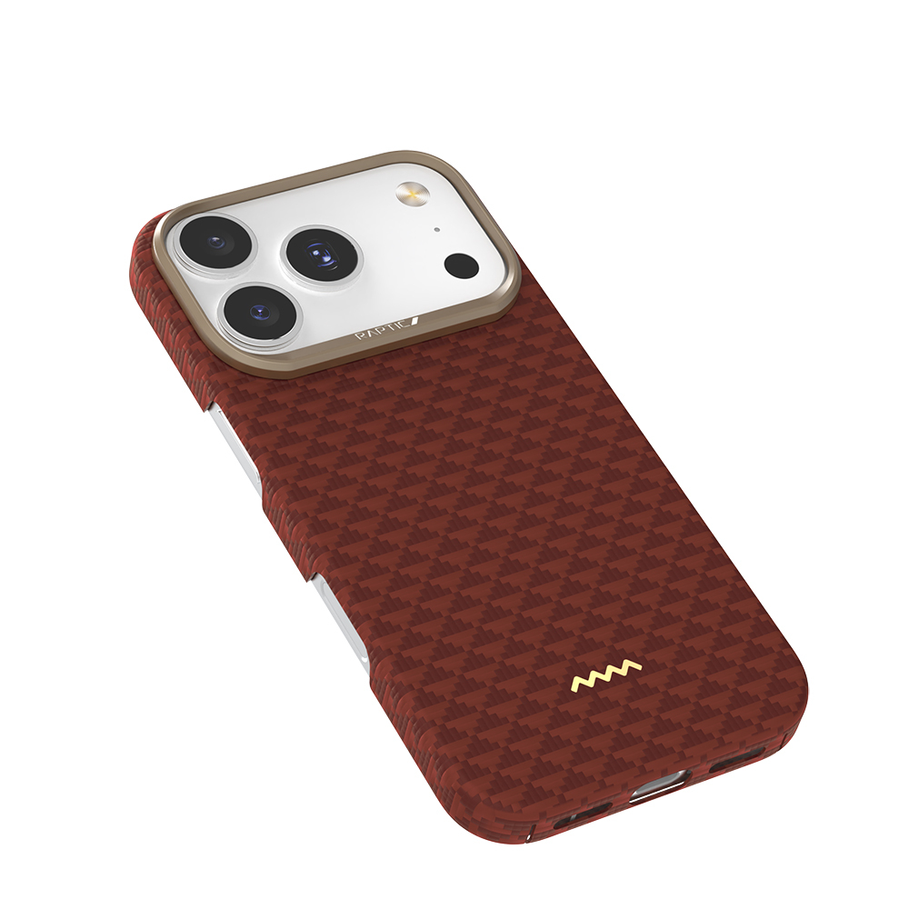 Apple iPhone 17 Pro Kılıf M-safe Şarj Özellikli Raptic Aramid Skin Origin Serisi Kapak - 6