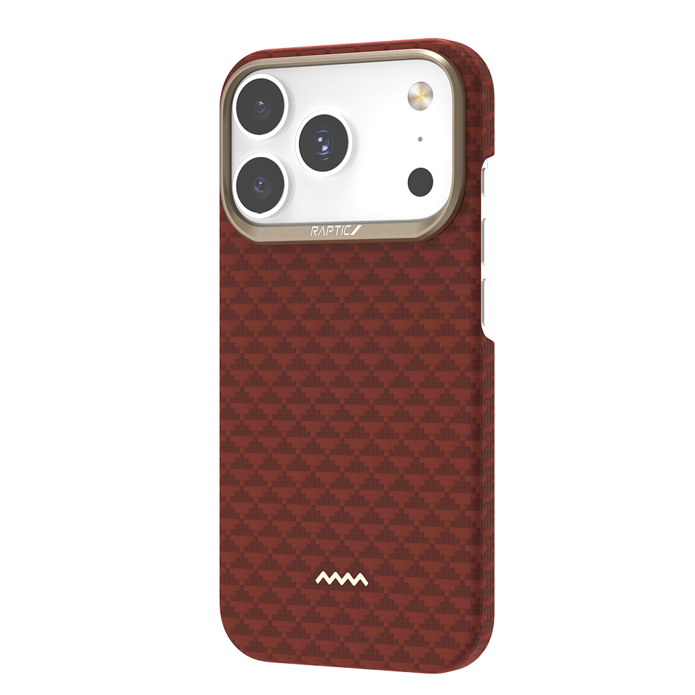 Apple iPhone 17 Pro Kılıf M-safe Şarj Özellikli Raptic Aramid Skin Origin Serisi Kapak - 13