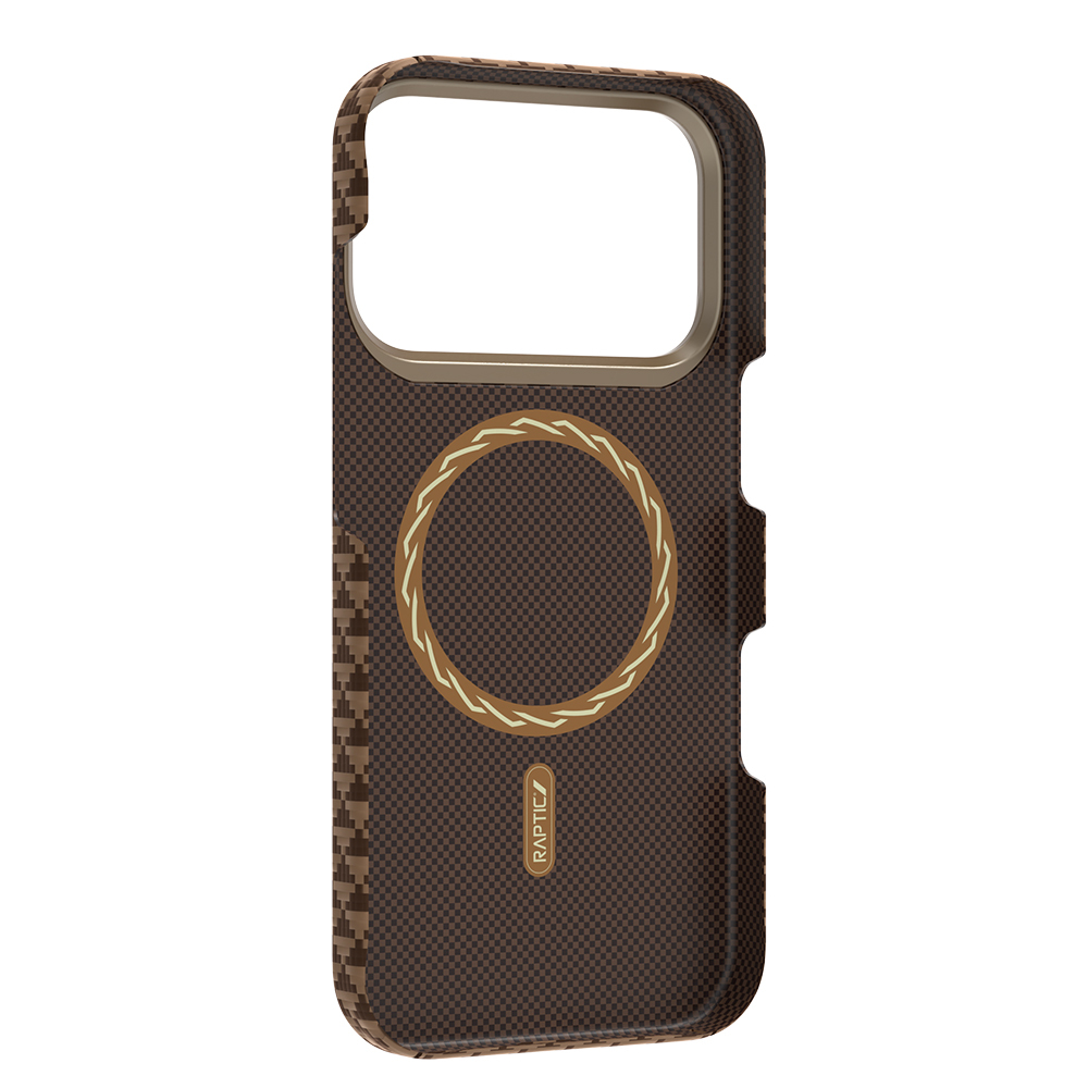 Apple iPhone 17 Pro Kılıf M-safe Şarj Özellikli Raptic Aramid Skin Origin Serisi Kapak - 8