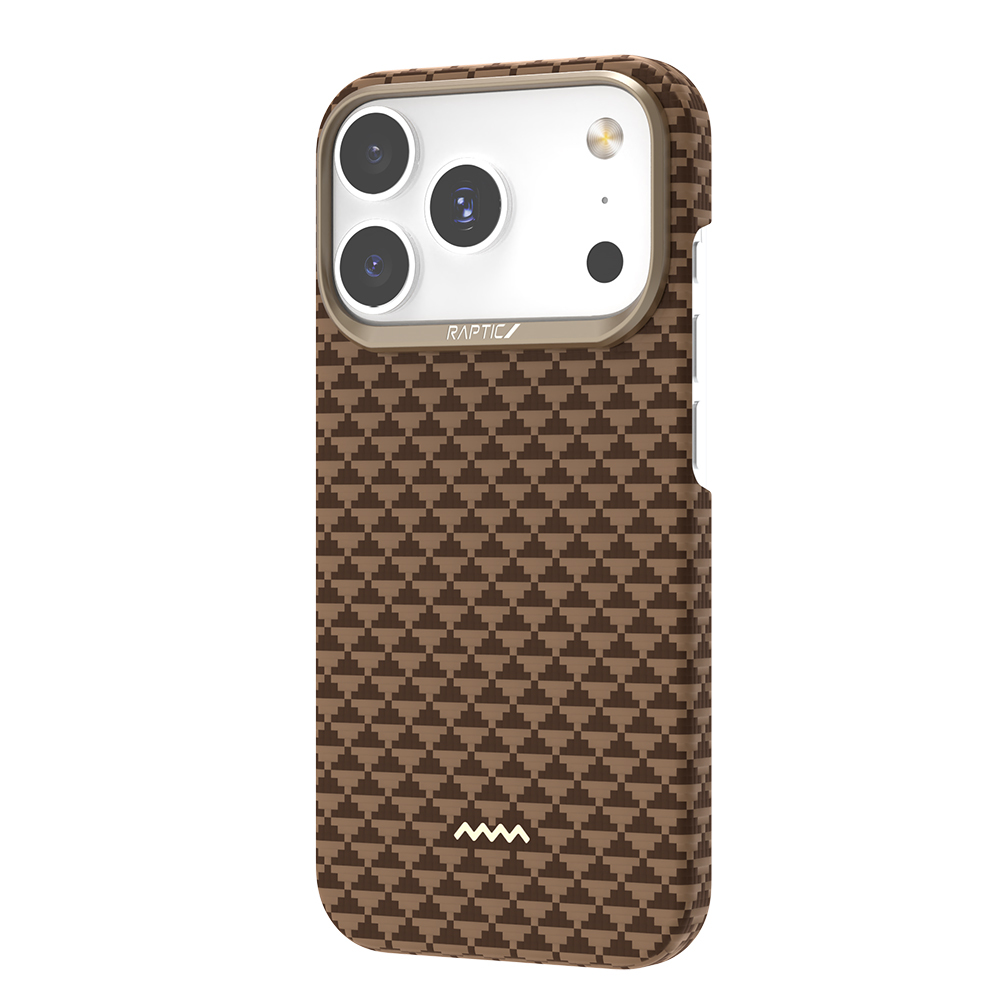 Apple iPhone 17 Pro Kılıf M-safe Şarj Özellikli Raptic Aramid Skin Origin Serisi Kapak - 11