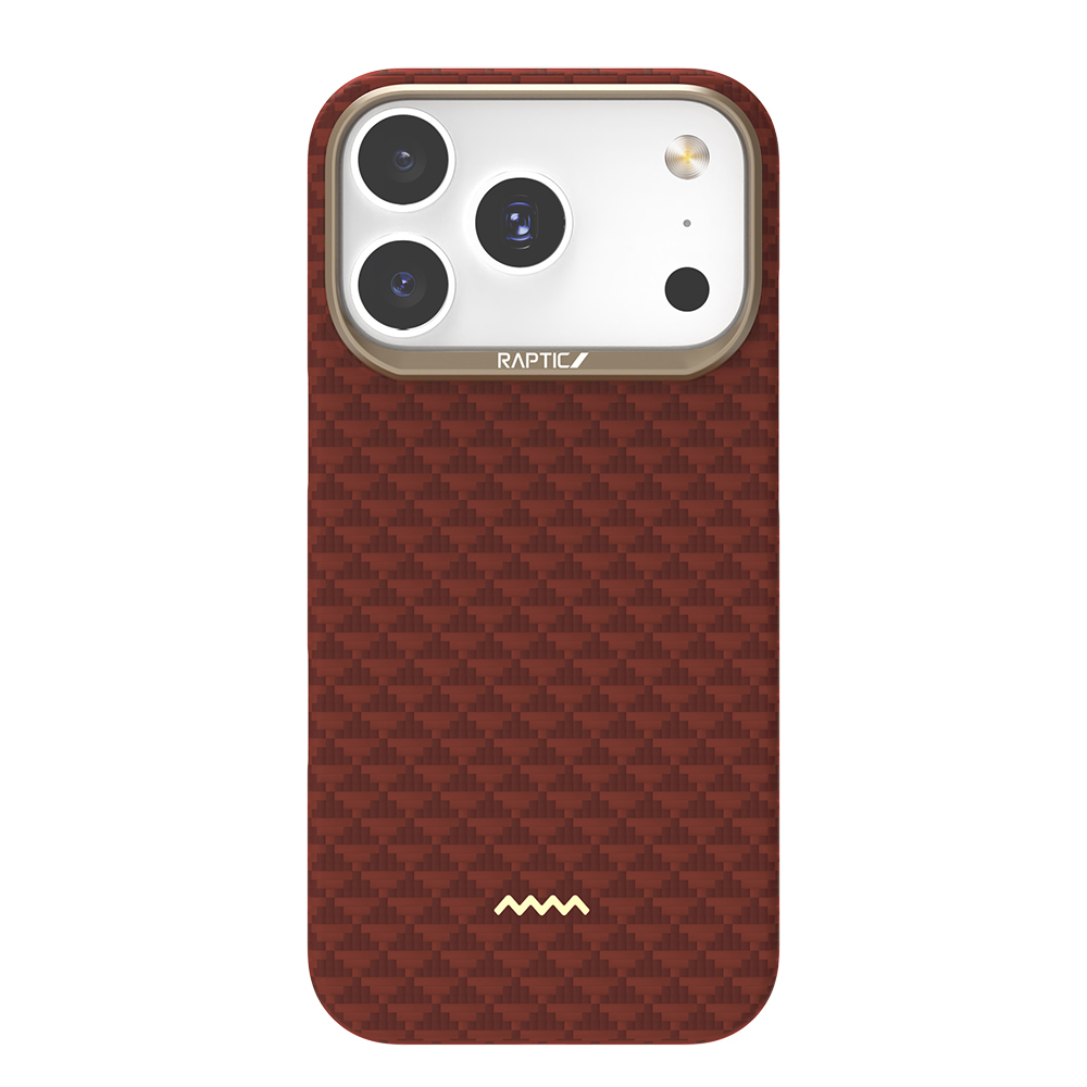 Apple iPhone 17 Pro Kılıf M-safe Şarj Özellikli Raptic Aramid Skin Origin Serisi Kapak - 3