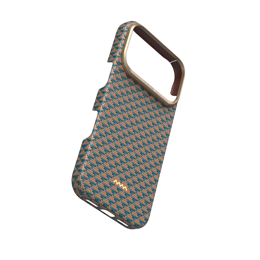 Apple iPhone 17 Pro Kılıf M-safe Şarj Özellikli Raptic Aramid Skin Origin Serisi Kapak - 25