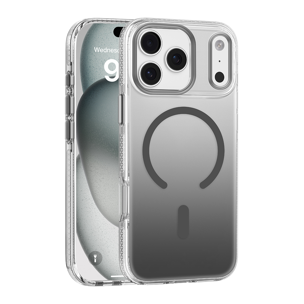 Apple iPhone 17 Pro Kılıf M-safe Şarj Özellikli Sararmaya Karşı Dayanıklı Mutural Icesense Serisi Kapak - 6