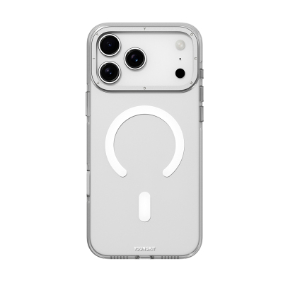 Apple iPhone 17 Pro Kılıf M-safe Şarj Özellikli Şeffaf Youngkit Crystal Shield Serisi Kapak Şeffaf