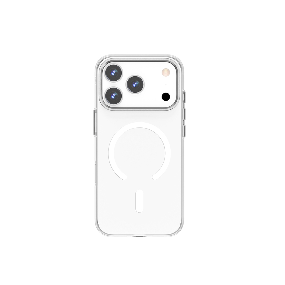 Apple iPhone 17 Pro Kılıf M-safe Şarj Özellikli Wiwu YXK-208 Invisible Ultra Sert PC Kapak - 4