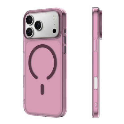 Apple iPhone 17 Pro Kılıf M-safe Şarj Özellikli Youngkit High Definition Serisi Kapak Bordo