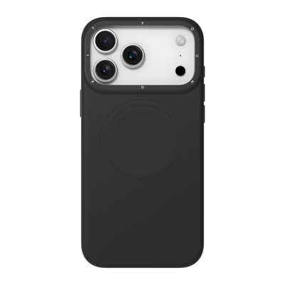 Apple iPhone 17 Pro Kılıf M-Safe Şarj Özellikli Youngkit Morandi Serisi Kapak Siyah