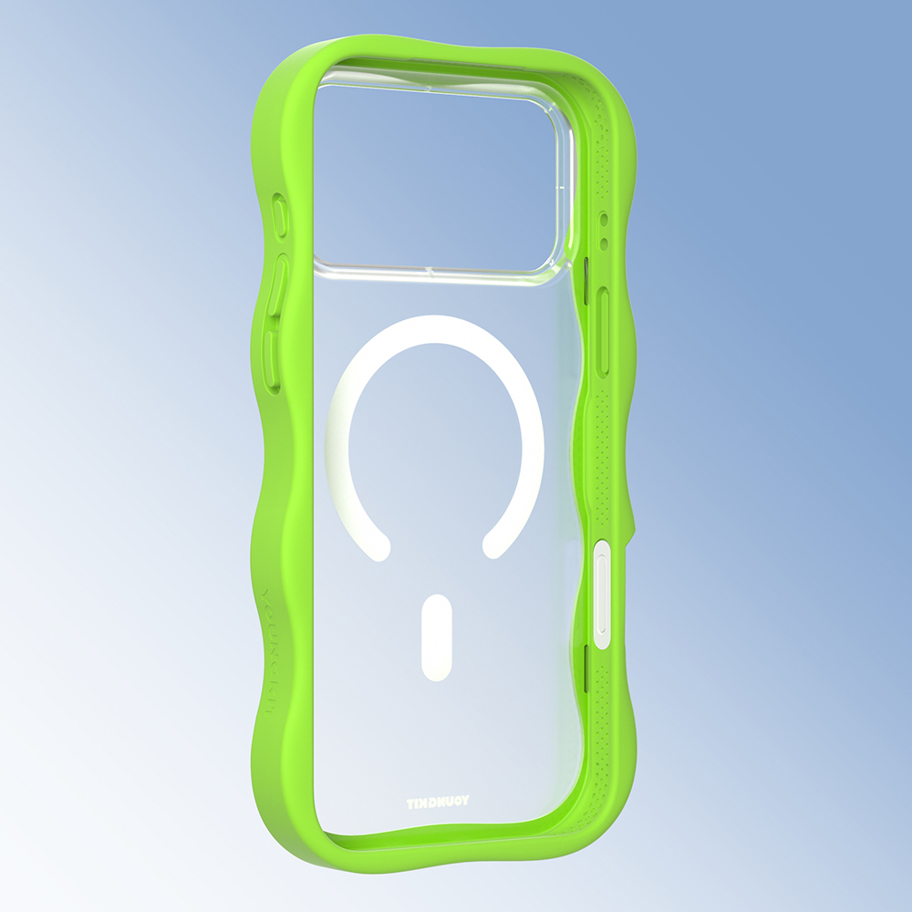 Apple iPhone 17 Pro Kılıf M-safe Şarj Özellikli Youngkit Wave Matte Serisi Kapak - 12