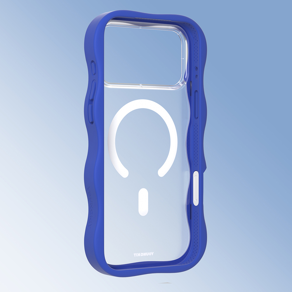 Apple iPhone 17 Pro Kılıf M-safe Şarj Özellikli Youngkit Wave Matte Serisi Kapak - 13