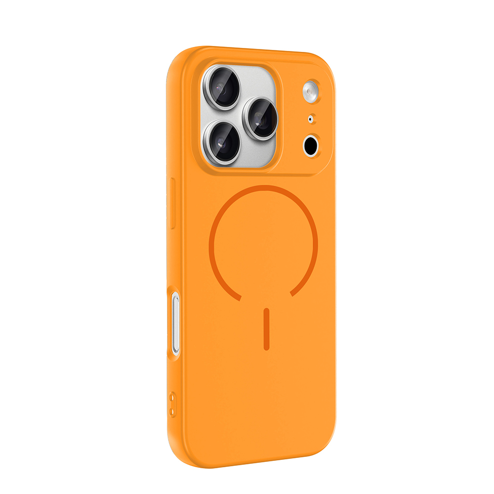 Apple iPhone 17 Pro Kılıf M-safe Şarj Özellikli Zore Meta Kapak - 11