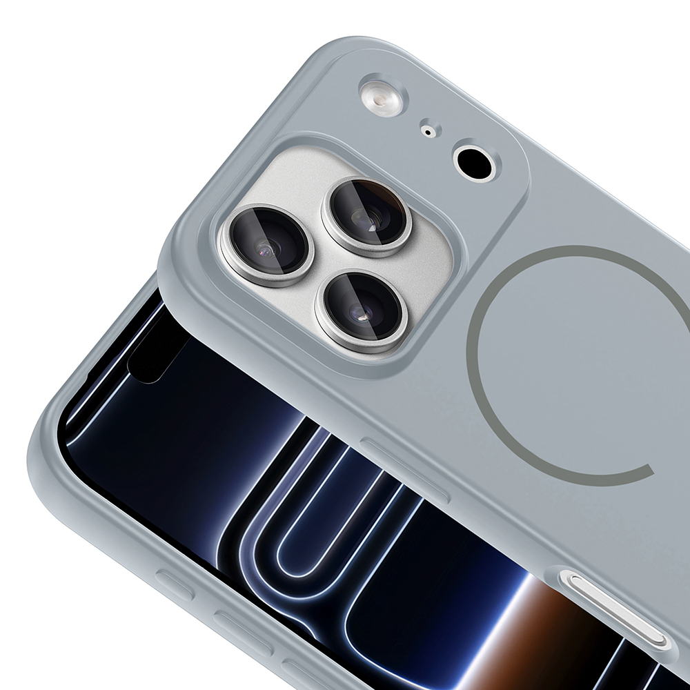 Apple iPhone 17 Pro Kılıf M-safe Şarj Özellikli Zore Meta Kapak - 21