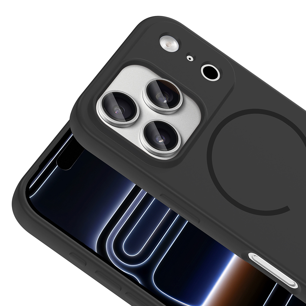 Apple iPhone 17 Pro Kılıf M-safe Şarj Özellikli Zore Meta Kapak - 22