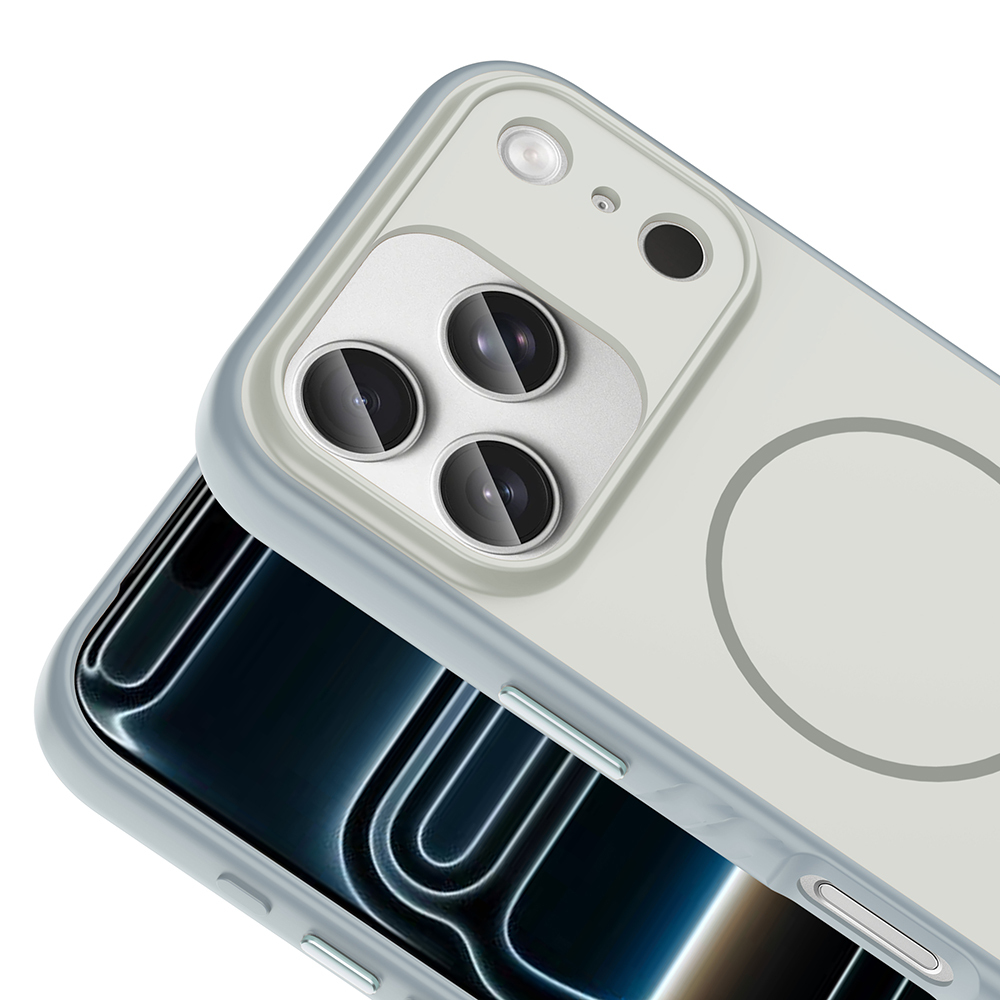 Apple iPhone 17 Pro Kılıf M-safe Şarj Özellikli Zore Tea Kapak - 10