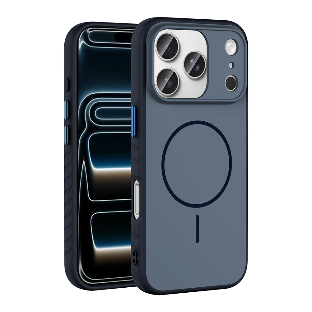 Apple iPhone 17 Pro Kılıf M-safe Şarj Özellikli Zore Tea Kapak - 2