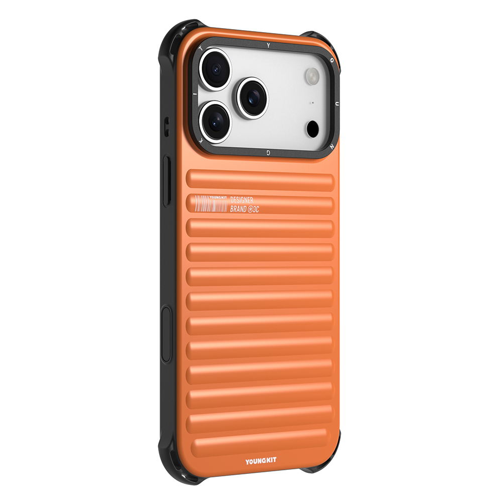 Apple iPhone 17 Pro Kılıf Mat Renkli Tasarım Youngkit True Color Serisi Kapak - 1