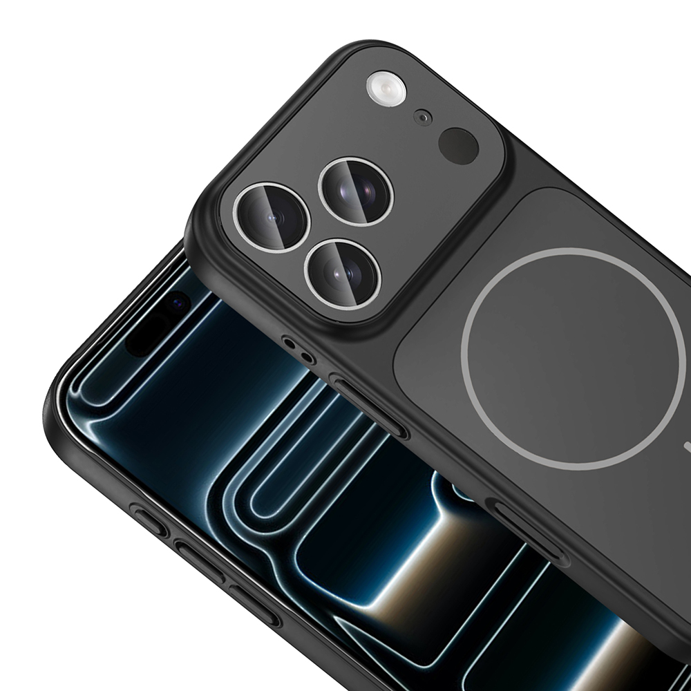Apple iPhone 17 Pro Kılıf Zore M-Safe Şarj Özellikli Kamera Korumalı Formen Kapak - 14