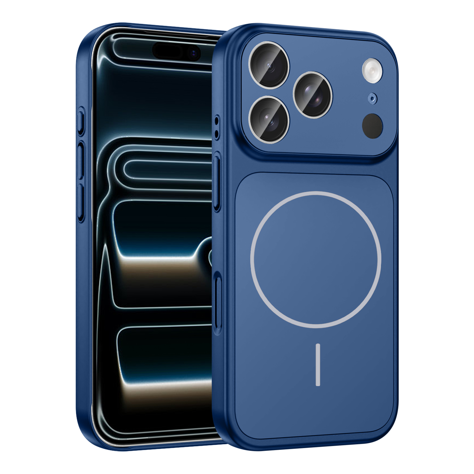 Apple iPhone 17 Pro Kılıf Zore M-Safe Şarj Özellikli Kamera Korumalı Formen Kapak - 1