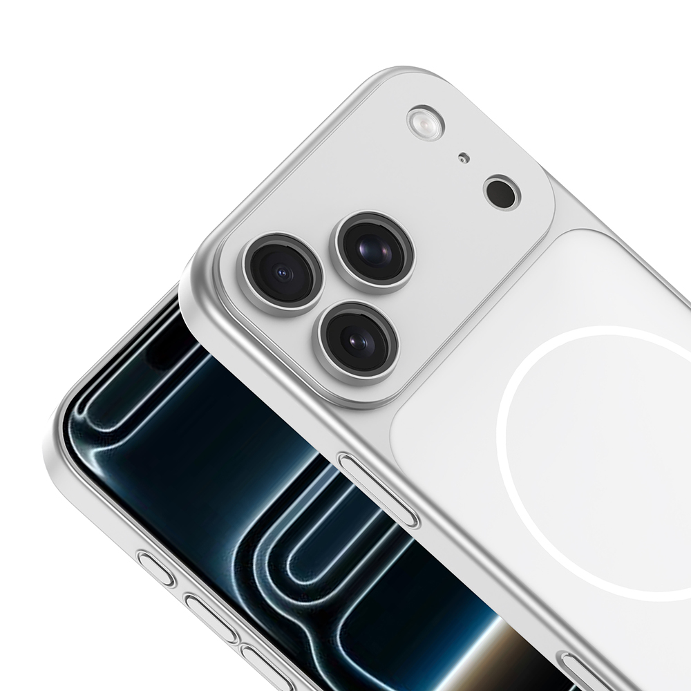 Apple iPhone 17 Pro Kılıf Zore M-Safe Şarj Özellikli Kamera Korumalı Spark Kapak - 10