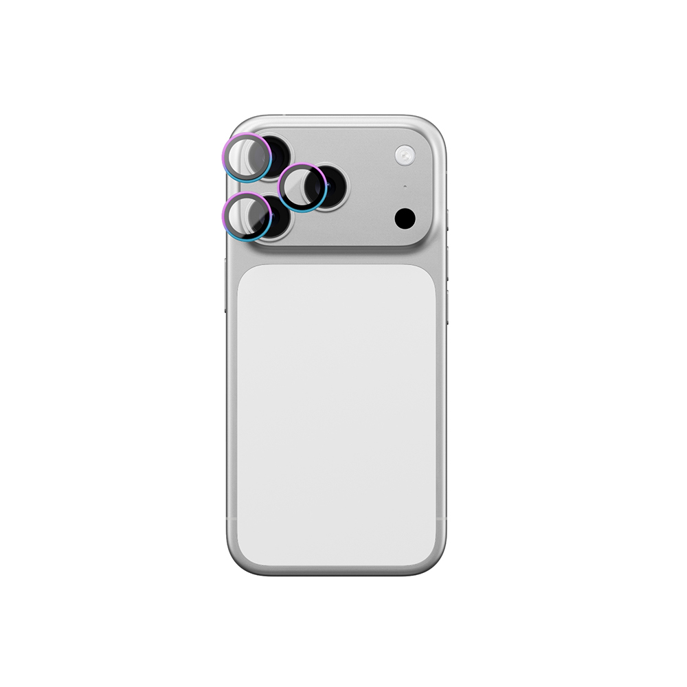 Apple iPhone 17 Pro Max Amazingthing Anti Reflective Kamera Lens Koruyucu + Kolay Uygulama Aparatlı - 16