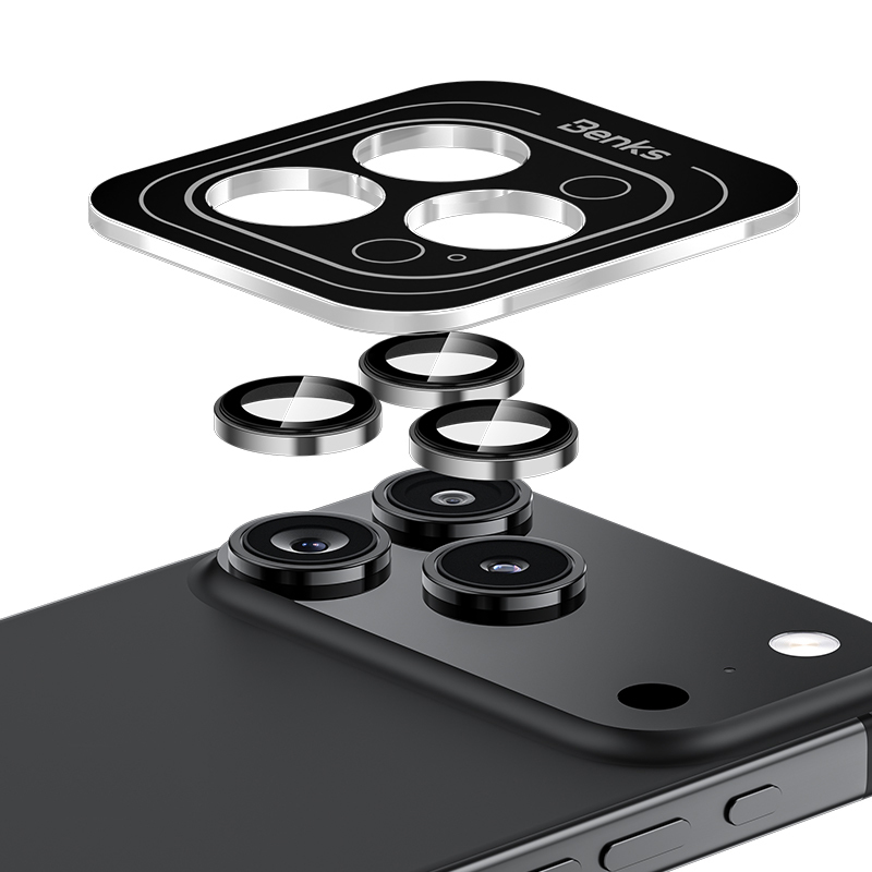 Apple iPhone 17 Pro Max Benks DR Sapphire Camera Lens Protector - 4