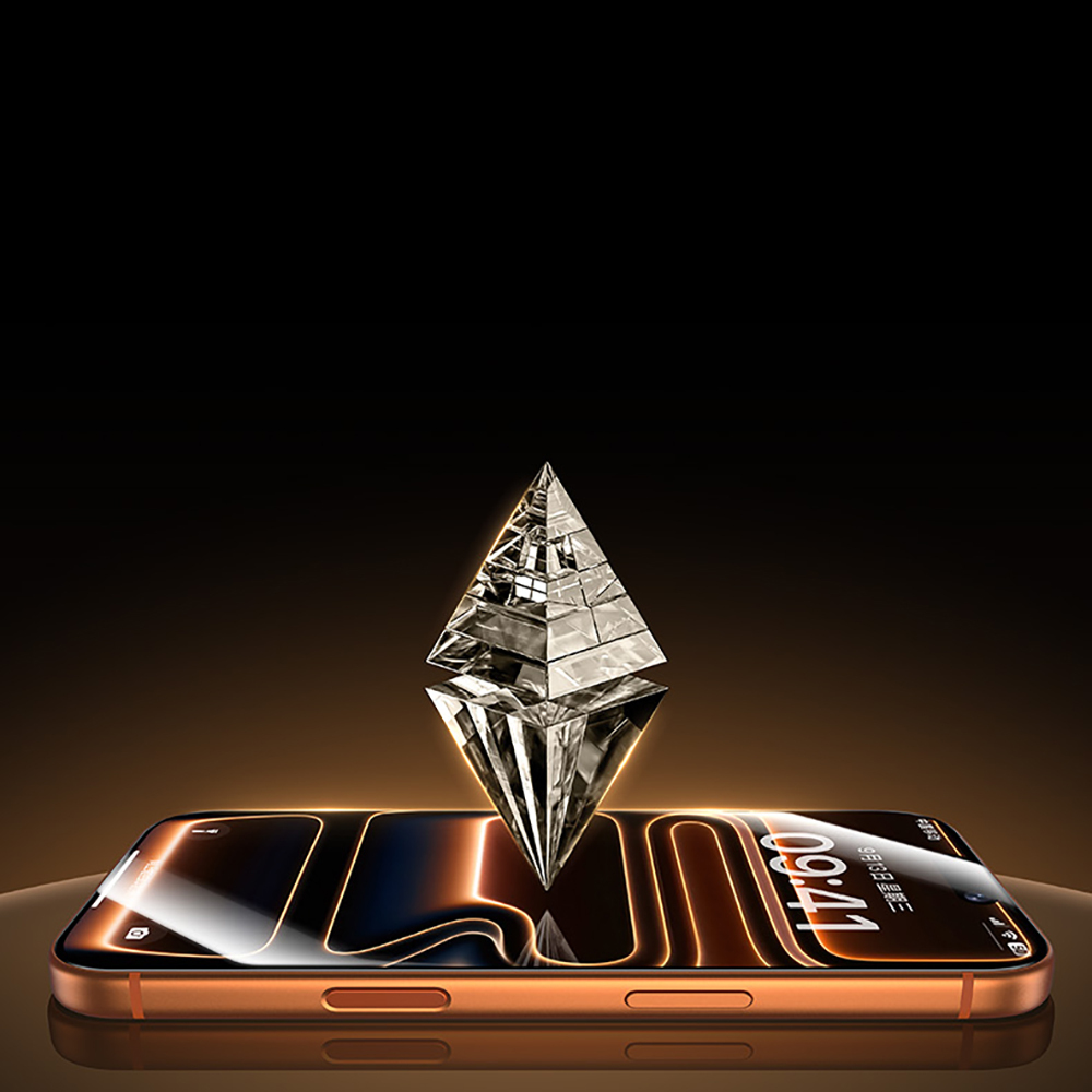 Apple iPhone 17 Pro Max Benks Glass Warrior 2.0 AR-EZFita Glass Screen Protector + Easy Application Tool - 10