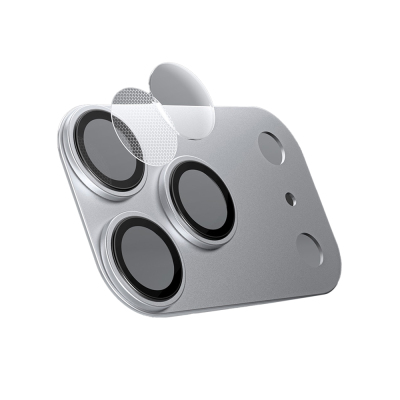 Apple iPhone 17 Pro Max Benks Glass Warrior Anti Reflective Metal Camera Lens Protector White