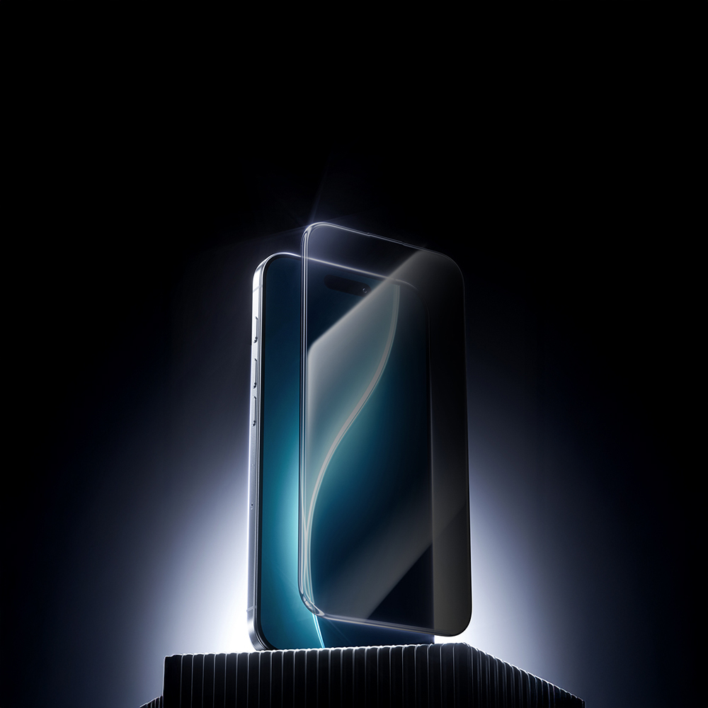 Apple iPhone 17 Pro Max Benks Glass Warrior Privacy HD Cam Ekran Koruyucu + Kolay Uygulama Aparatlı - 5