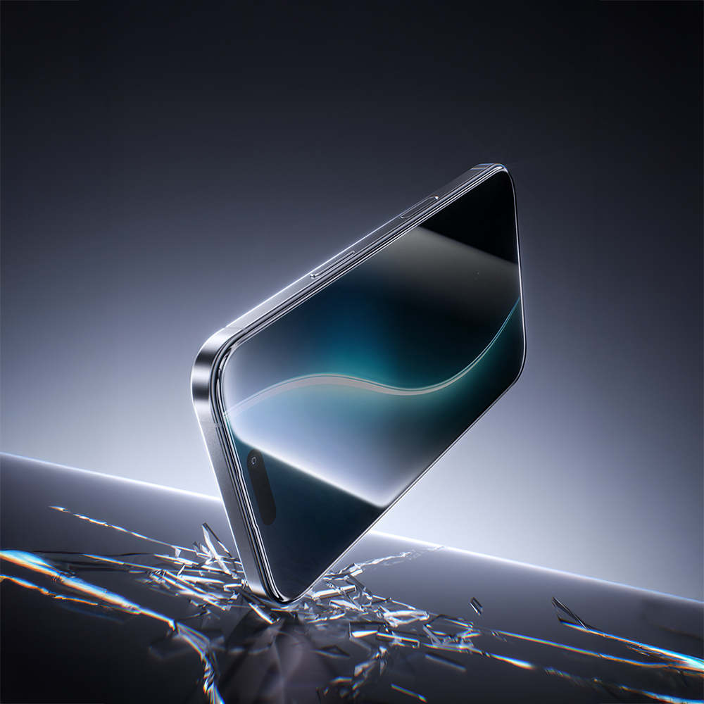 Apple iPhone 17 Pro Max Benks Glass Warrior Privacy HD Cam Ekran Koruyucu + Kolay Uygulama Aparatlı - 9