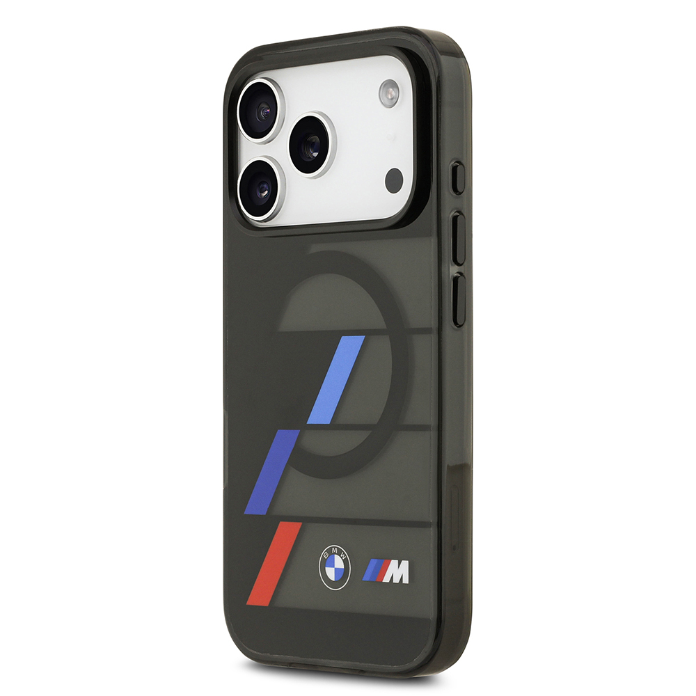 Apple iPhone 17 Pro Max Case BMW Original Licensed M-Safe Charging Feature IML Printed Three Color M Design Cover - 3