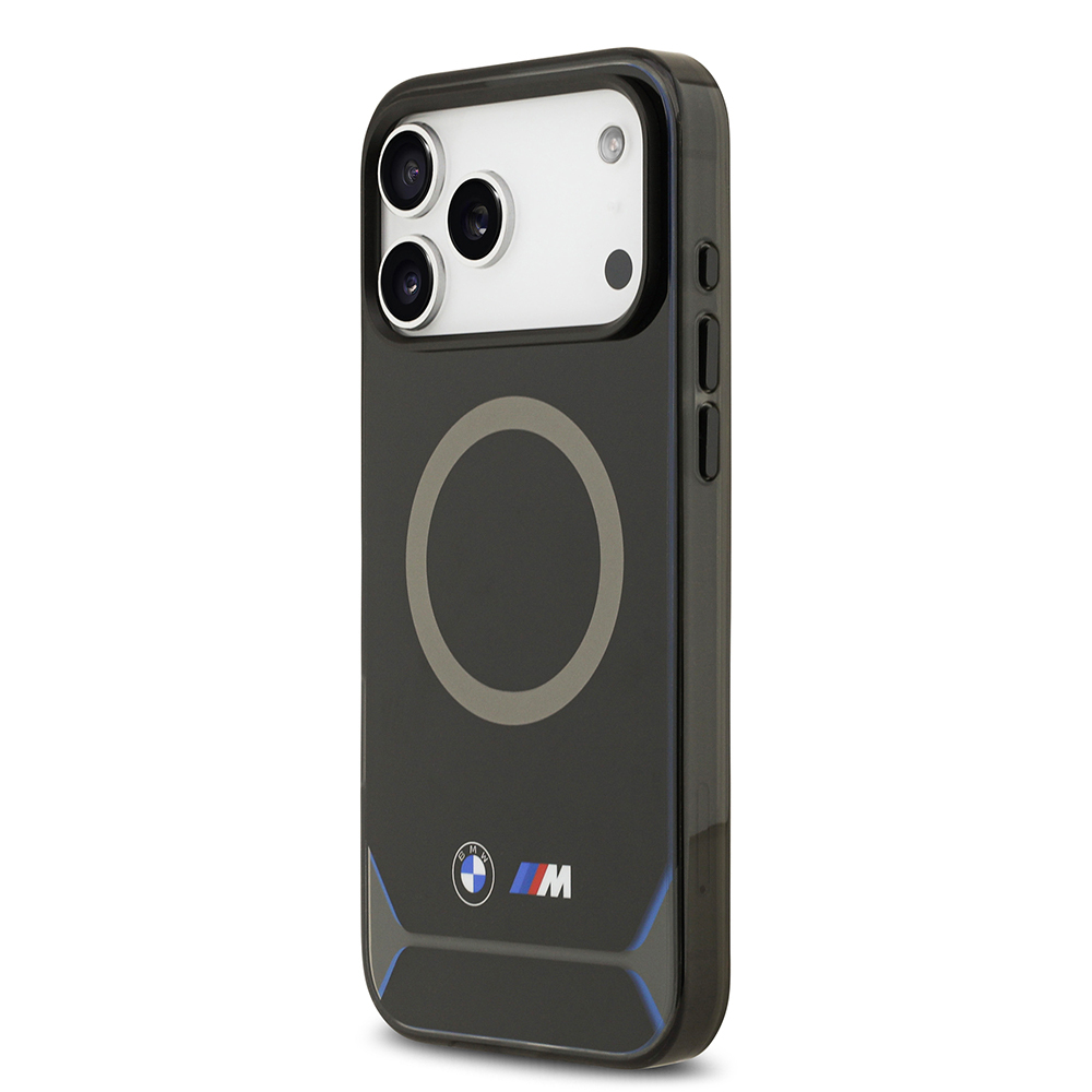 Apple iPhone 17 Pro Max Case BMW Original Licensed M-safe Charging Feature Metal Button Design IML Printed M Design Cover - 3