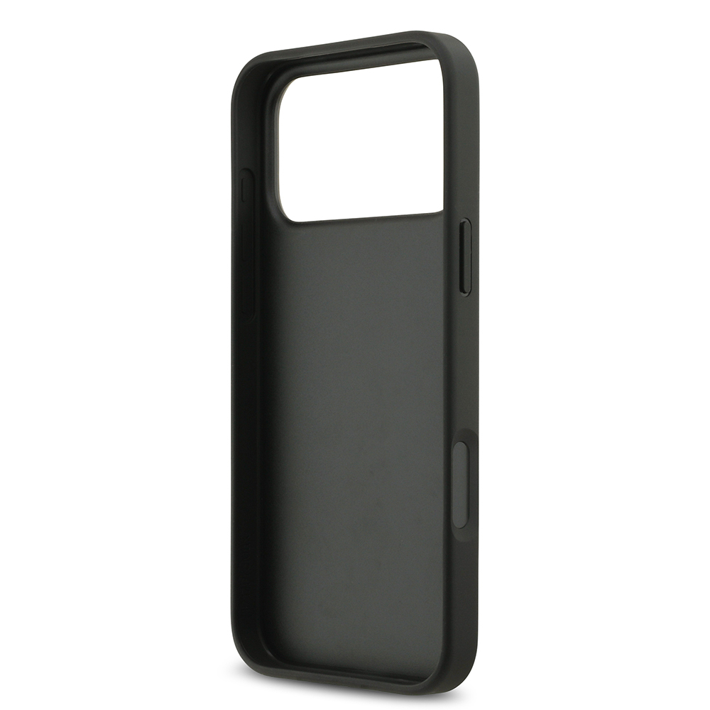 Apple iPhone 17 Pro Max Case Guess Original Licensed Stone Back Triangle Logo Cover - 8